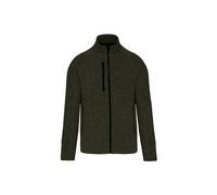 Veste zippée chinée Kariban Vert L
