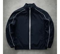 Veste zippée de mode de rue pour hommes L,M,S,XL,XS,XXLBlocs de couleurTissu tissé