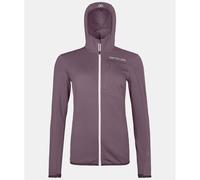 Veste zippée femme Ortovox Fleece Light Grid Hooded JKT W baie sauvage S