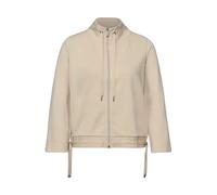 Street One Veste zippée en coton beige 38