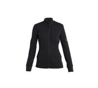 Icebreaker Veste à capuche Merino 260 Quantum – Laine mérinos Noir pur Femme S