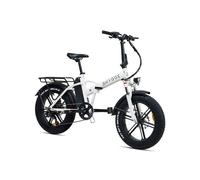 Vester 2026 - Vélo électrique pliable à gros pneus 48V 14Ah - Heron Blanc