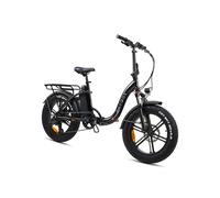 Vester Step 2026 - Vélo électrique pliable à gros pneus 48V 14Ah - Noir Onyx
