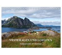VESTERALEN UND LOFOTEN - Inselparadies im Eismeer (Tischkalender 2026 DIN A5 quer), CALVENDO Monatskalender: Zauberhafte Landschaften der norwegischen Inseln Vesteralen und Lofoten