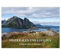 VESTERALEN UND LOFOTEN - Inselparadies im Eismeer (Wandkalender 2026 DIN A4 quer), CALVENDO Monatskalender: Zauberhafte Landschaften der norwegischen Inseln Vesteralen und Lofoten