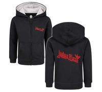 Vestes à capuches pour enfants de Judas Priest - Metal-Kids - Logo - 92 à 164 - pour filles & garçonse - noir 12 Ans