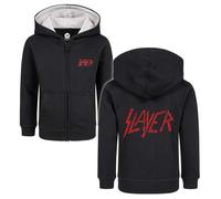 Vestes à capuches pour enfants de Slayer - Metal-Kids - Logo - 92 à 152 - pour filles & garçonse - noir 10 Ans