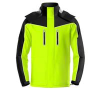Vestes à Vélo à L'épreuve du Vent, Vestes de Pluie à Capuchon Imperméables Légères pour Les Hommes de Pluie pour Hommes (Taille de l'UE XL)