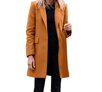 Vestes Blazer Femme Chic De Costume Casual Slim Tailleur À Manches Longue Blazer Polyvalent Classique Mi-long pour Femme