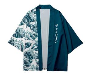 Vestes Cardigan pour Femmes Hommes, Kimono Japonais Décontracté Ouvert sur Le Devant, Manteau Léger