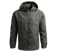 Vestes coupe-vent imperméables pour hommes et femmes, veste tactique décontractée pour randonnée, multi-poches, à capuche, pour la pêche Blue-Jacket