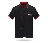 Vestes De Chef Veste de Chef for Homme, idéale for la Restauration, avec Manches Longues et Design Respirant(White,XL)