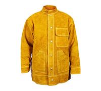 Vestes de soudage d'été ignifuges Vêtements en cuir XXXL, jaune