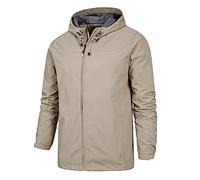 Vestes De Sport Homme Veste Ski Homme Grande Taille Intérieur Mi Saison Softshell Sport Cargo Zippée Hiver Baseball Blouson Printemps Tenue 2#Kaki 5XL