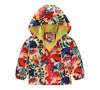 Vestes décontractées pour tout-petits imprimés à capuche vêtements d'extérieur à fermeture éclair manteaux à manches longues coupe-vent gilet sans manches bébé, jaune, 3-4 ans