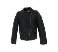 Only KONFREYA Faux Biker OTW Noos Blouson en Simili-Cuir, Noir, 146 Fille