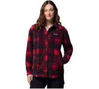 vestes Femme - Rouge - Columbia Benton Springs Fleece Shirt Jacket II L