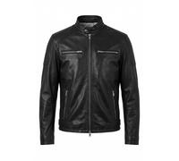 vestes homme Emanuele Curci - veste en cuir - noir BLACK 52