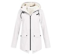 Vestes Imprimé Pour Femmes veste de transition lâche manteau matelassé uni décontracté Court Parka en Coton Fermeture clair Printemps té Outwear Jacket Avec Poches