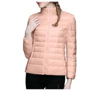 Vestes mi-saison pour femme, veste matelassée pour femme, veste matelassée pour femme, doudoune chaude en coton, veste ample pour femme, manteau matelassé, col montant, veste tampon, parka d'hiver