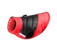Vestes pour chien, doudoune douce pour la peau, avec col, coupe-vent, vêtements tendance avec bandes réfléchissantes pour animaux de compagnie, manteaux d'hiver pour petits manteaux d'hiver pour grand