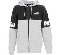 Vestes sweats zippés capuche Fd pp blk fllzp hdy tr Gris Anthracite foncé Taille : S