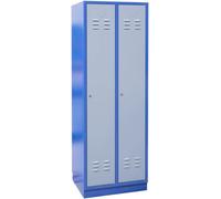 Vestiaire casier métallique - Armoire 2 casiers Type GS 2 Güde G40674
