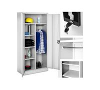 Vestiaire en métal en Acier lâqué époxy gris