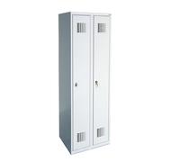 Vestiaire IP CVP312DSP 2 cases AKAZE 600x500x1800 mm - CVP312DSPNL