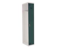 Vestiaire métallique 1800x500x500 - 1 niveau Bleu/Anthracite - SIMON RACK - 8425437108341