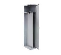 Vestiaire métallique 1800x500x500 - 1 niveau Gris - SIMON RACK - 8435104947760