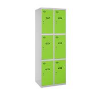 Vestiaire métallique 1800x600x500 - Gris/Vert - SIMON RACK - 8425437134258