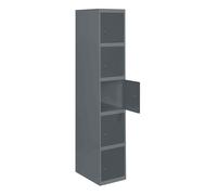 Vestiaire métallique monté 1800x300x500 - Anthracite - SIMON RACK - 8425437104831