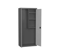 Vestiaire métallique monté 1800x600x400 - Anthracite/Gris - SIMON RACK - 8425437106545
