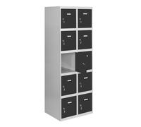 Vestiaire métallique monté 1800x600x500 - Anthracite - SIMON RACK - 8425437107153