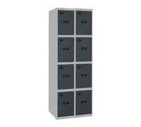 Vestiaire métallique monté 1800x800x500 - Gris/Anthracite - SIMON RACK - 8425437107122