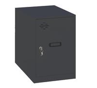 Vestiaire métallique monté 475x300x500 - Anthracite - SIMON RACK - 8425437108402