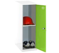 Vestiaire métallique monté 915x300x500 - Bleu/Vert - SIMON RACK - 8425437117282