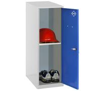 Vestiaire métallique monté 915x300x500 - Gris/Bleu - SIMON RACK - 8425437117107