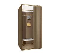 Vestiaire mobile portable avec pare-soleil - Cloison spacieuse pour vestiaire temporaire - Solution d'intimité pour vestiaire temporaire
