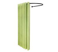 Vestiaire portable avec rideau et crochets, casier mobile pour activités de plein air, séparation temporaire pour bureau et événements, solution polyvalente pour magasin de vêtements