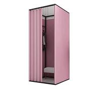 Vestiaire portable - Casier temporaire mobile pour une utilisation en intérieur/extérieur - Design spacieux et simple pour magasin de vêtements et événements