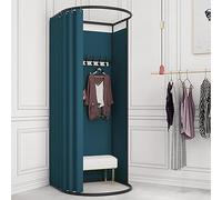 Vestiaire portable pour magasins de vêtements, vestiaire mobile pour magasins, casier pour centres commerciaux et bureaux - Améliore l'intimité et la commodité (couleur : )