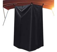 Vestiaire portable - Tissu Oxford 71,65 x 29,92 x 26,77 pouces | Tente d'essai brise-vue compacte, cabine de vestiaire coupe-vent multifonctionnelle | Voyage, camping, arrière-cour