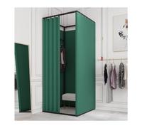 vestiaire portable, Vestiaire autoportant, magasin de vêtements de cabine d'essayage, cloison d'écran de confidentialité à crochet en métal for salle d'essayage mobile debout for magasin de vêtements(