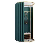 vestiaire Portable, Vestiaire, Tente D'intimité De Vestiaire Temporaire Au Sol De Salle D'essayage De Magasin De Vêtements, for Le Bureau De Centre Commercial(Green b,100x95x200)