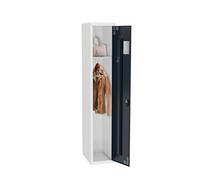 Vestiaire standard - 1 colonne/industrie propre - Elément départ - anthracite
