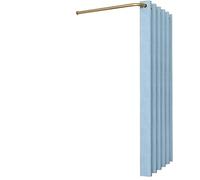 vestiaire temporaire Draagbare paskamer L-vormige metalen kledingwinkel Paskamer Privacy Kleedkamer met stang en zonnescherm Kleedkamer réutilisation