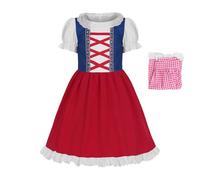 Vestido Para Niña Para El Festival De La Cerveza, Vestido Para El Festival De La Cerveza Alemana, Tejido Suave Y Cómodo, Diseño Tradicional Bávaro, Perfecto Para Eventos Culturales Y El