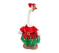 Vestito per Oche Da Portico | Vestito Divertente per Statuina Da 58 Cm,Abbigliamento per Sculture Di Oche Natalizie Con - per Feste in Giardino E Cortile per Party Invernali E Celebrazioni